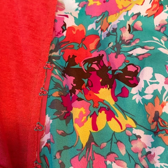 Miss Me Floral Trim Button up Cardigan - Picture 6 of 7